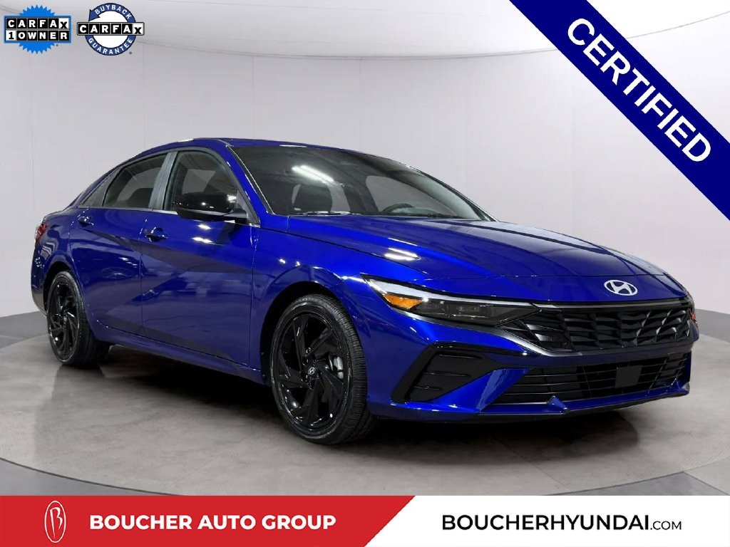 Certified Used 2026 Intense Blue Hyundai SEL Sport image 1