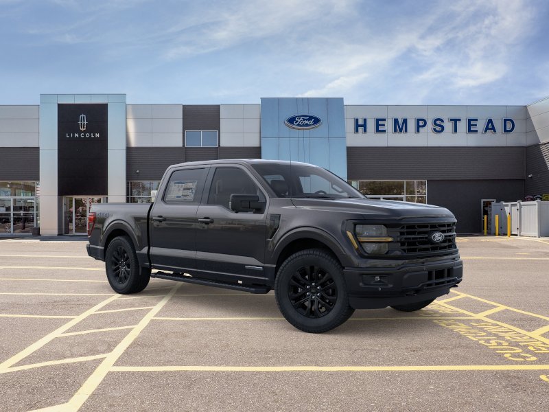 New 2026 Agate Black Metallic Ford XLT image 7