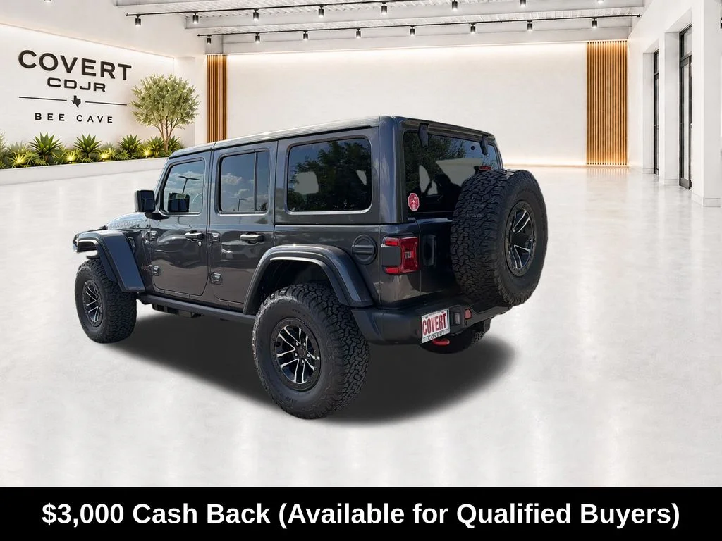 New 2026 Granite Crystal Metallic Clearcoat Jeep Rubicon X image 8