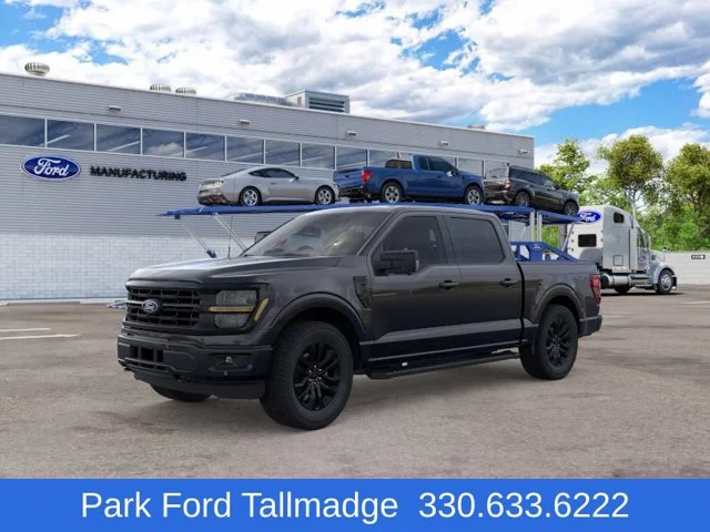 New 2026 Agate Black Metallic Ford XLT image 1