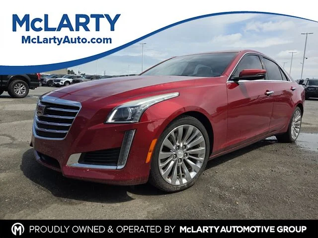 Used 2018 Red Cadillac 3.6L Luxury image 1