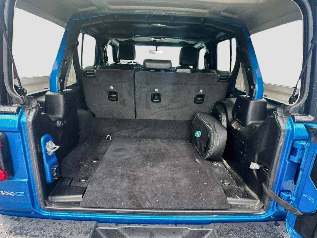 Used 2023 Blue Jeep Sahara 4xe image 29