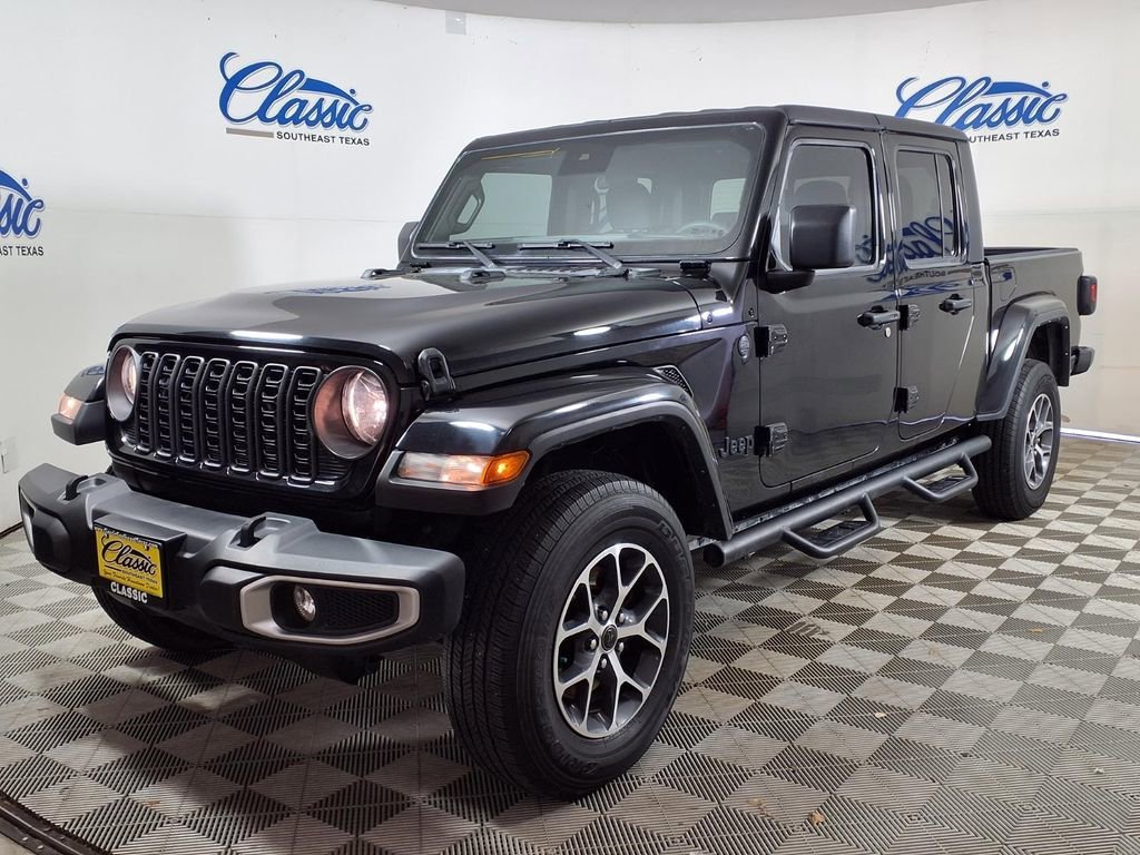Used 2024 Black Clearcoat Jeep Sport S image 3