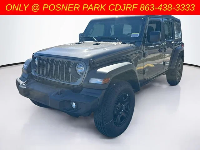 New 2026 Granite Crystal Metallic Clearcoat Jeep Sport image 1