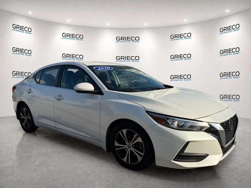 Used 2020 Aspen White Nissan SV image 1