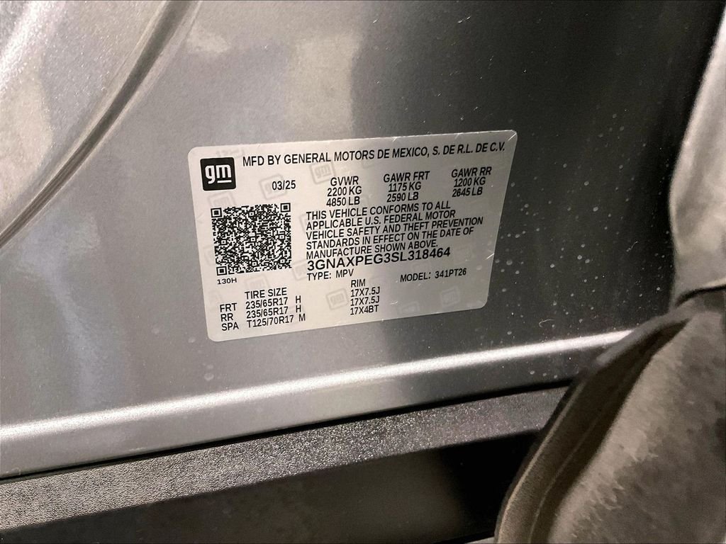 Used 2025 Sterling Gray Metallic Chevrolet LT image 35