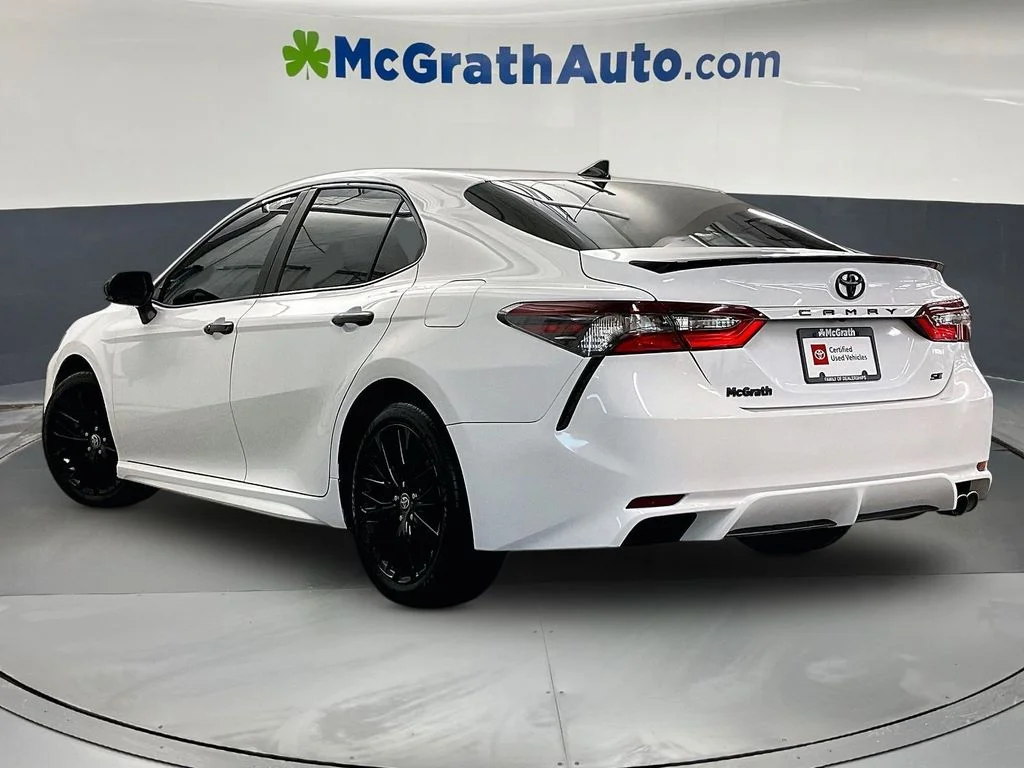 Certified Used 2021 White Toyota SE Nightshade image 3