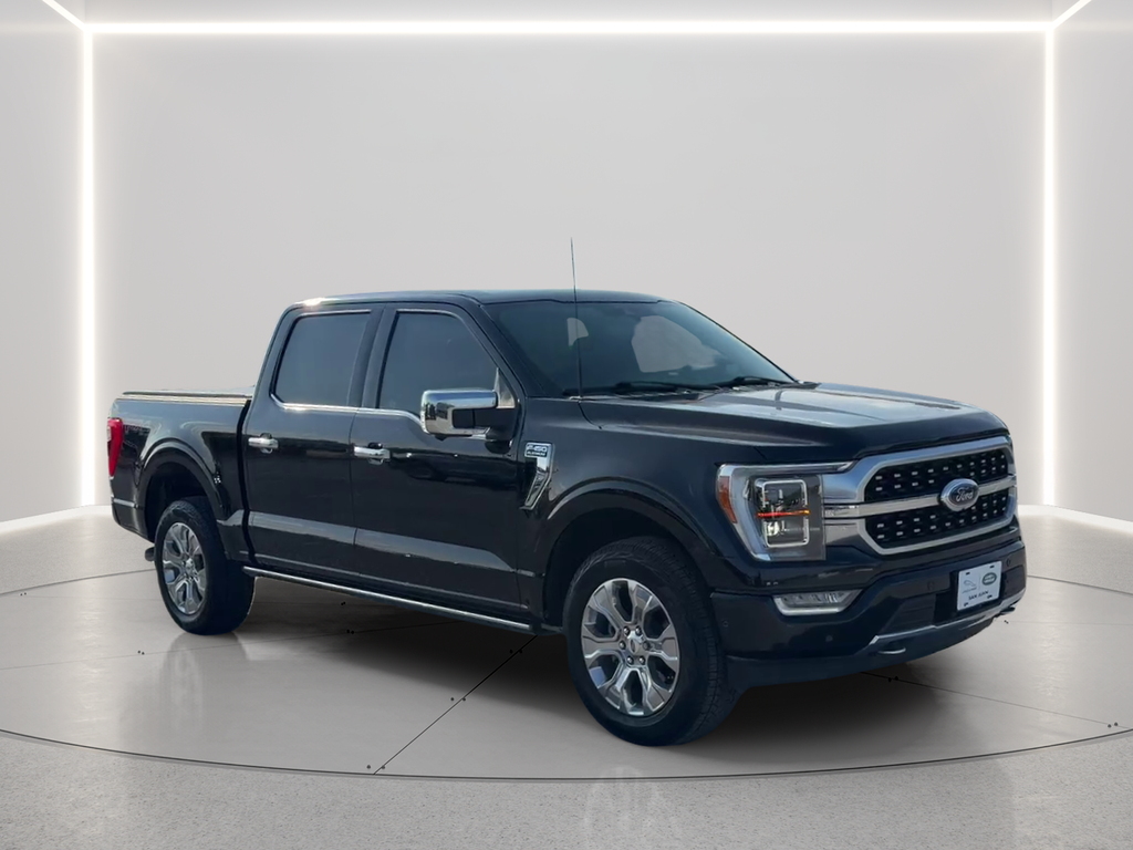 Used 2022 Black Metallic Ford Platinum image 3