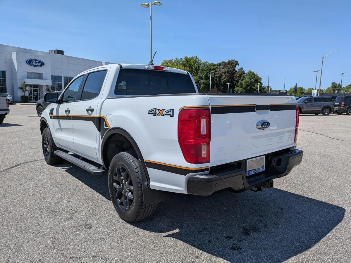 Used 2022 White Ford Xlt 4wd Supercrew 5 image 8