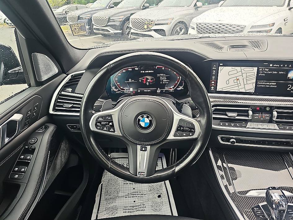 Used 2021 Black Sapphire Metallic BMW M50i image 19
