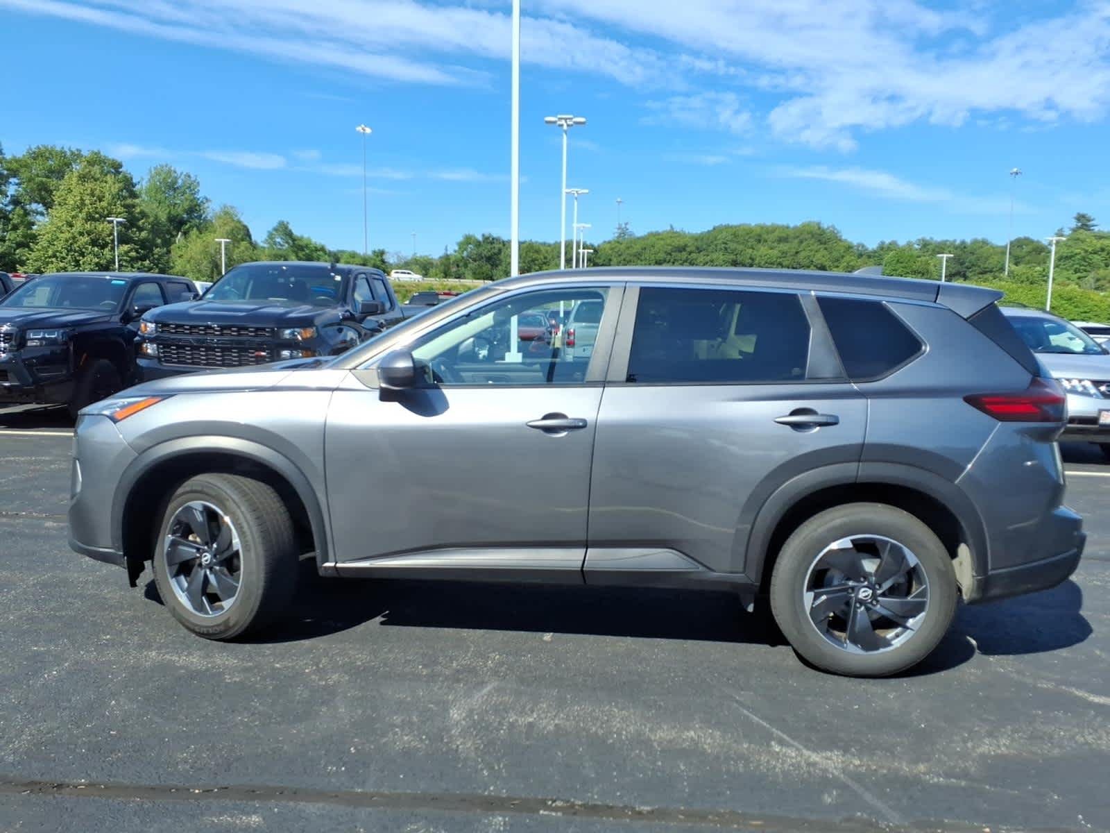 Certified Used 2024 Gun Metallic Nissan SV image 8