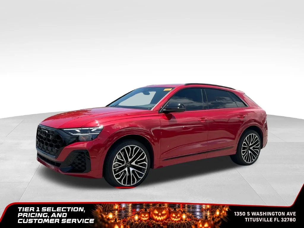 Used 2025 Red Audi 4.0T Premium Plus image 2