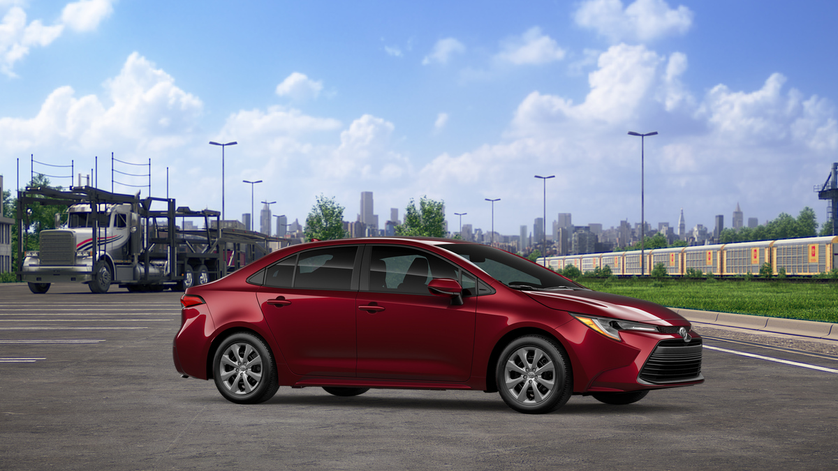 New 2026 Ruby Flare Pearl Toyota LE image 65