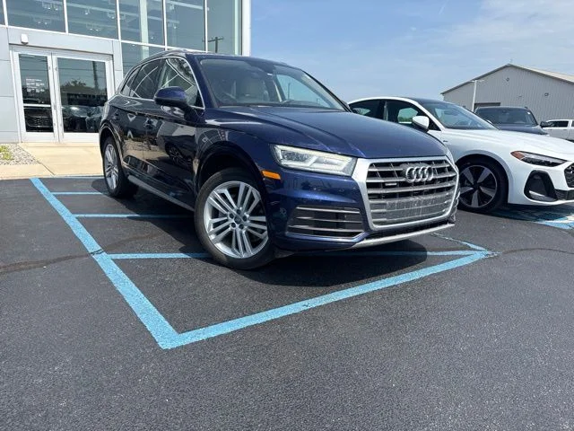 Used 2018 Blue Audi 2.0T Premium Plus image 1