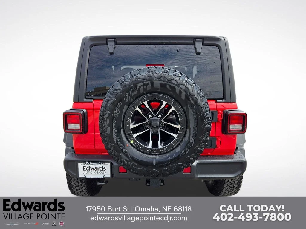 New 2026 Firecracker Red Clear-Coat Exterior Paint Jeep Willys image 4