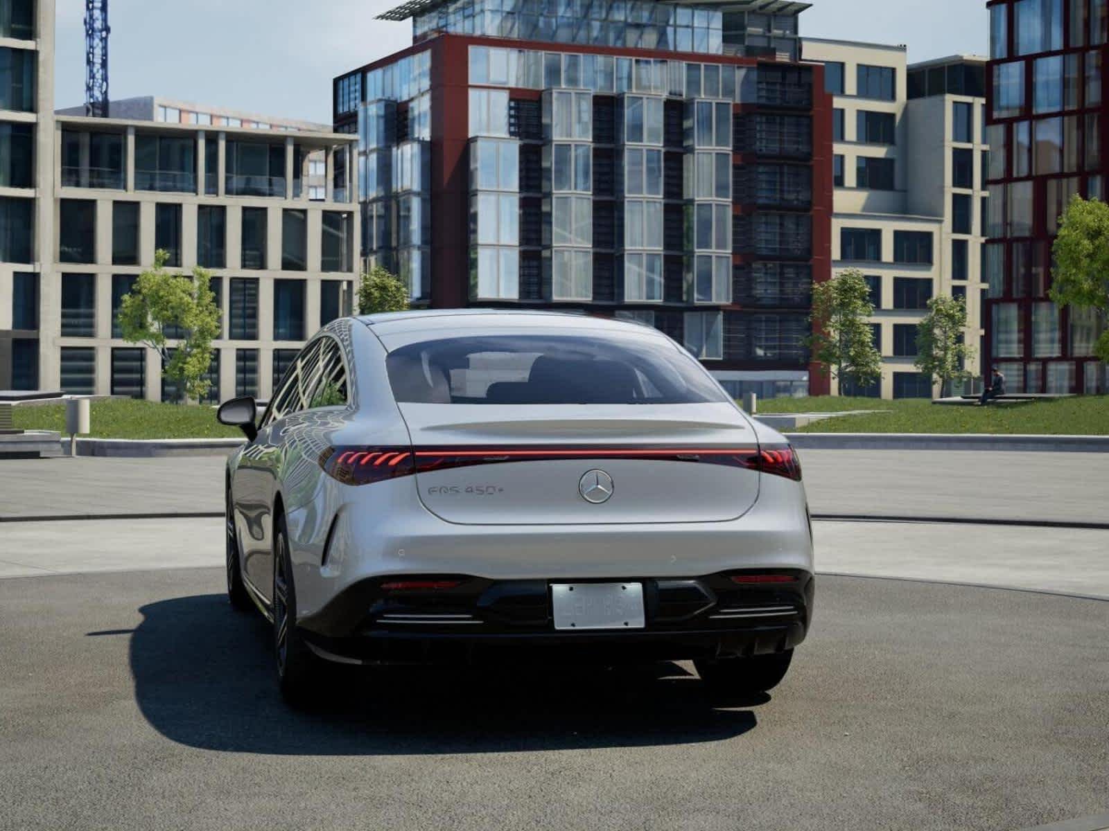 New 2026 MANUFAKTUR Moonlight White Metallic Mercedes-Benz EQS 450+ image 24