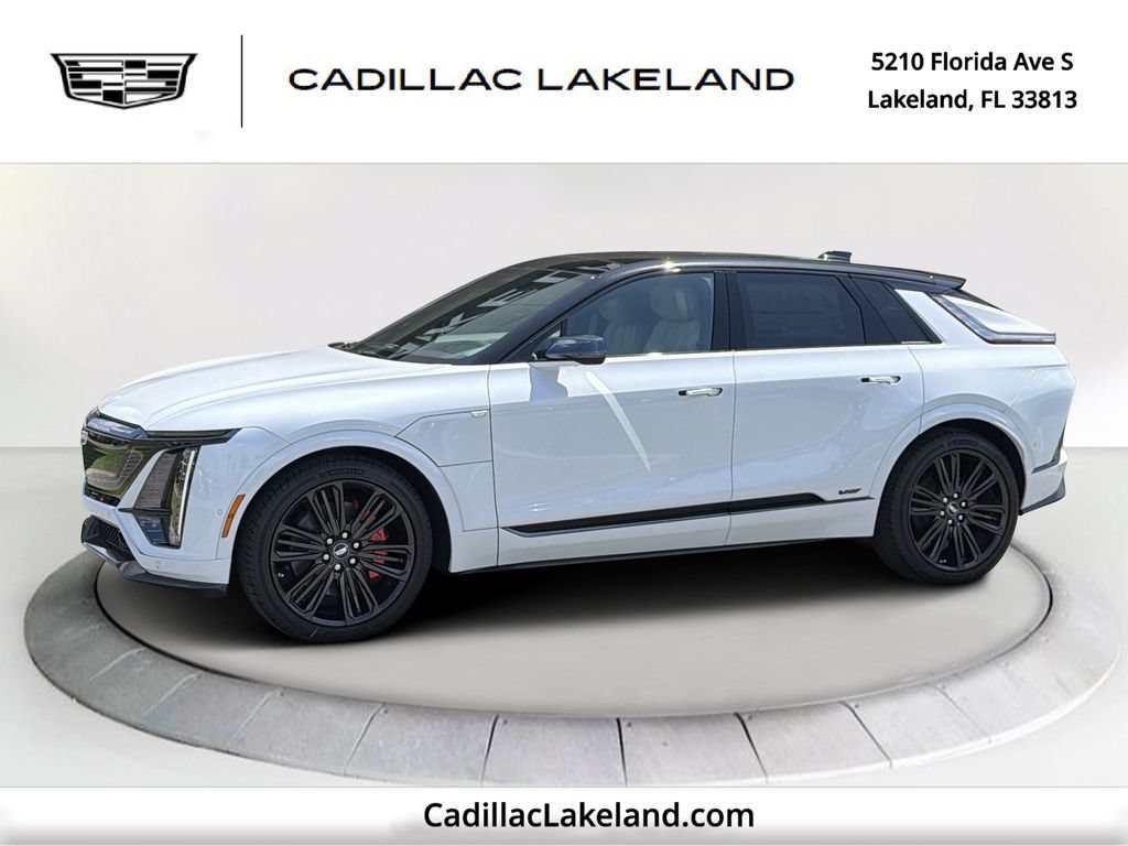 Vibrant White Tricoat 2026 Cadillac LYRIQ-V SUV / Crossover All-Wheel Drive Automatic