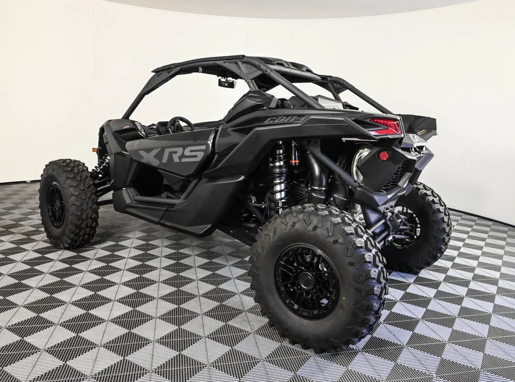 New 2025 BLACK Can-Am X Rs Turbo RR Triple Black image 7