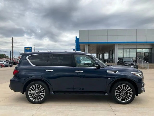 Used 2019 Blue INFINITI LUXE image 43