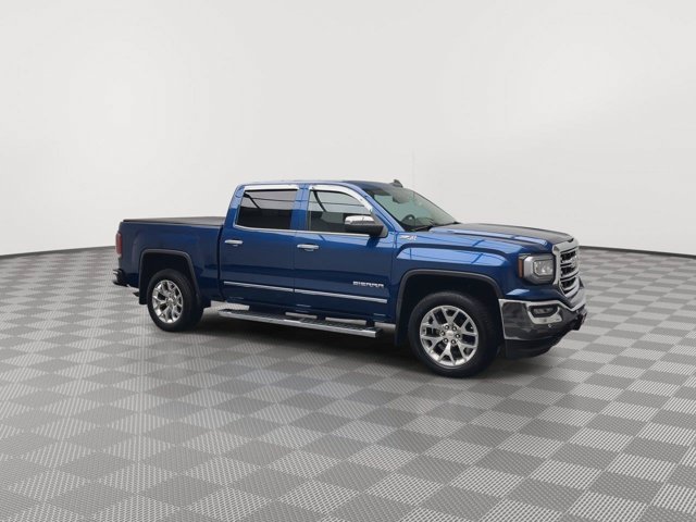 Used 2017 Stone Blue Metallic GMC SLT image 43