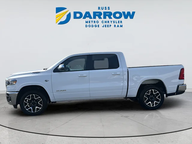 New 2026 Bright White Clear-Coat Exterior Paint RAM Laramie image 2