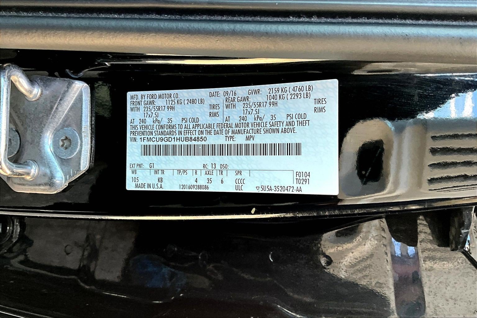 Used 2017 Black Ford SE image 17