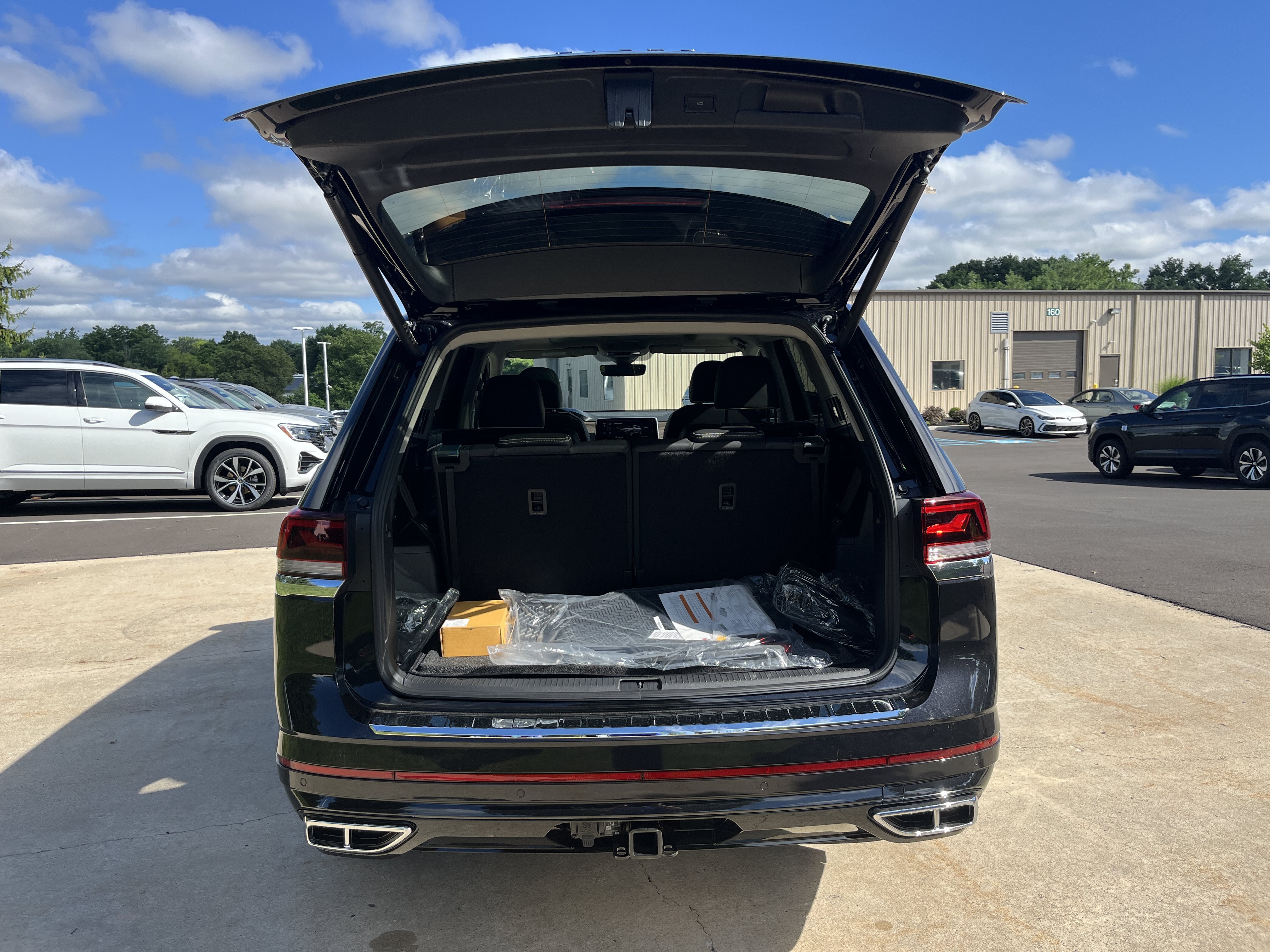 New 2026 Deep Black Pearl Volkswagen 2.0T SEL Premium R-Line image 13