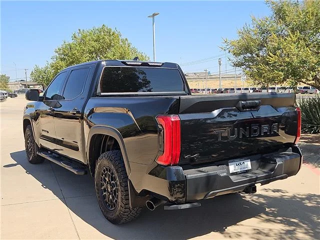 Used 2025 Midnight Black Metallic Toyota SR5 (A10) 4x4 CrewMax 5.5 ft. box 145.7 in. WB image 3