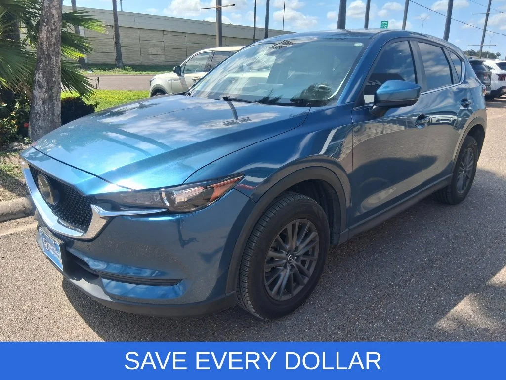 Used 2021 Blue Mazda Touring image 3
