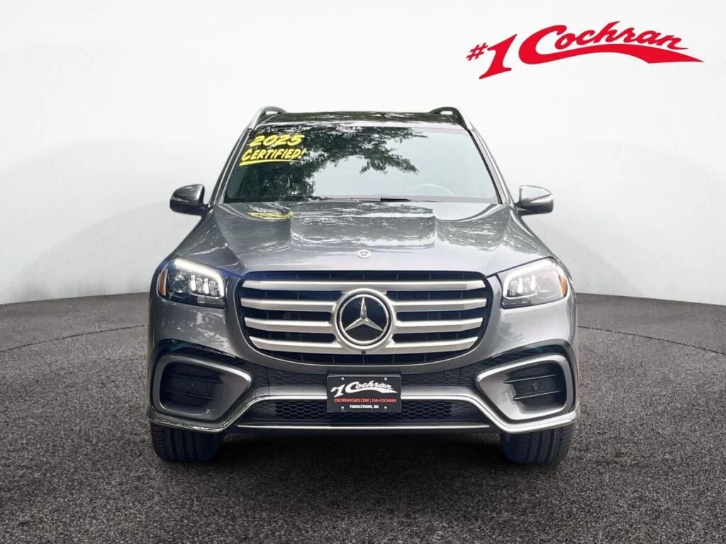 Certified Used 2025 Selenite Grey Metallic Mercedes-Benz GLS 450 image 13