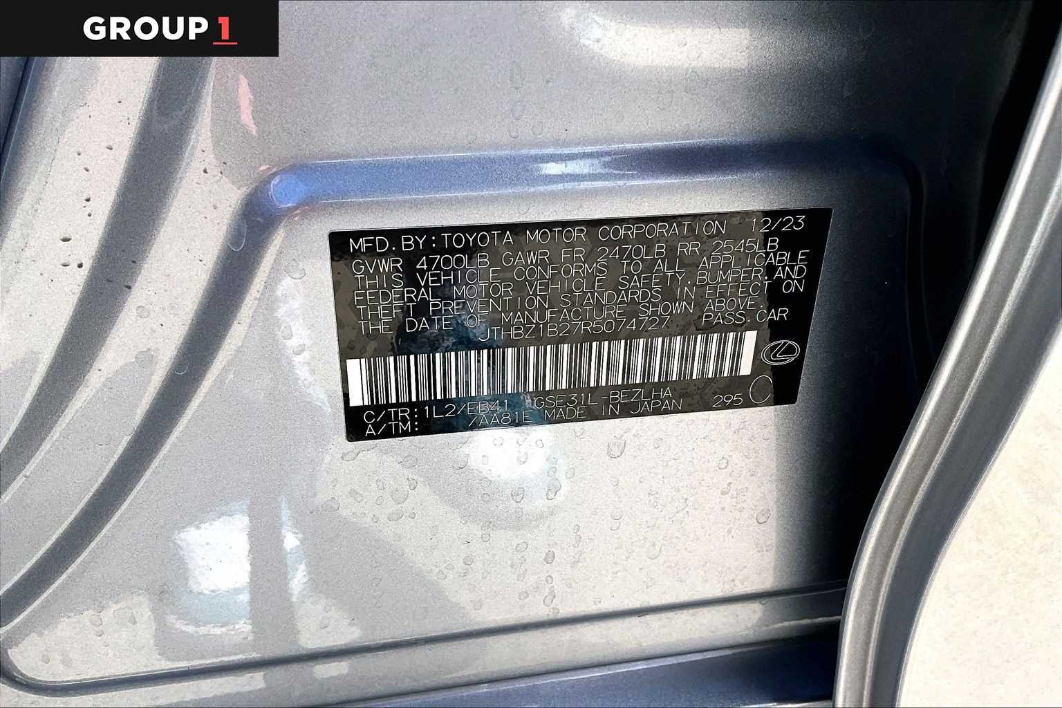 Used 2024 Iridium Lexus F SPORT Design image 35