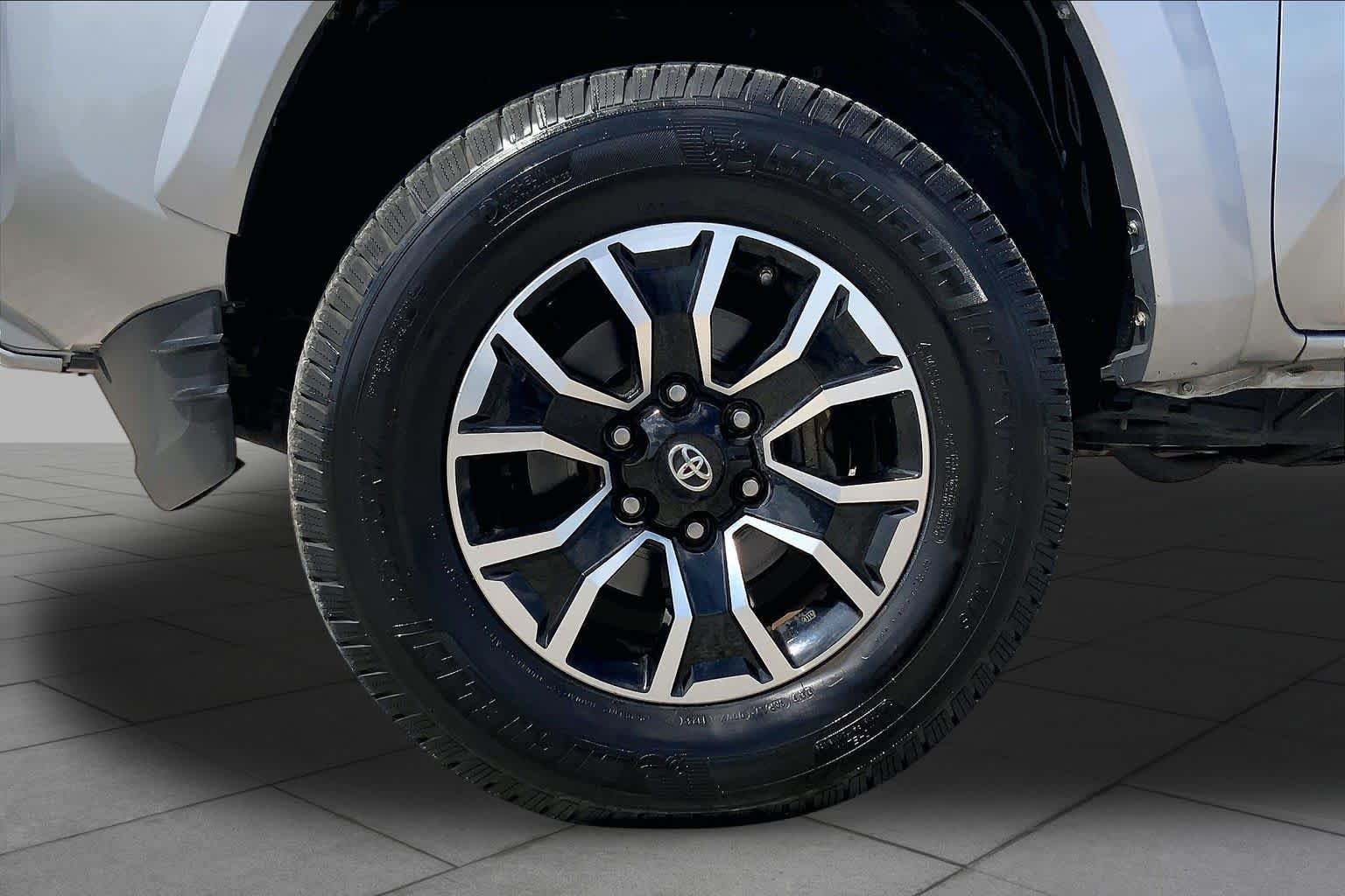 Used 2021 Silver Sky Metallic Toyota TRD Sport image 11