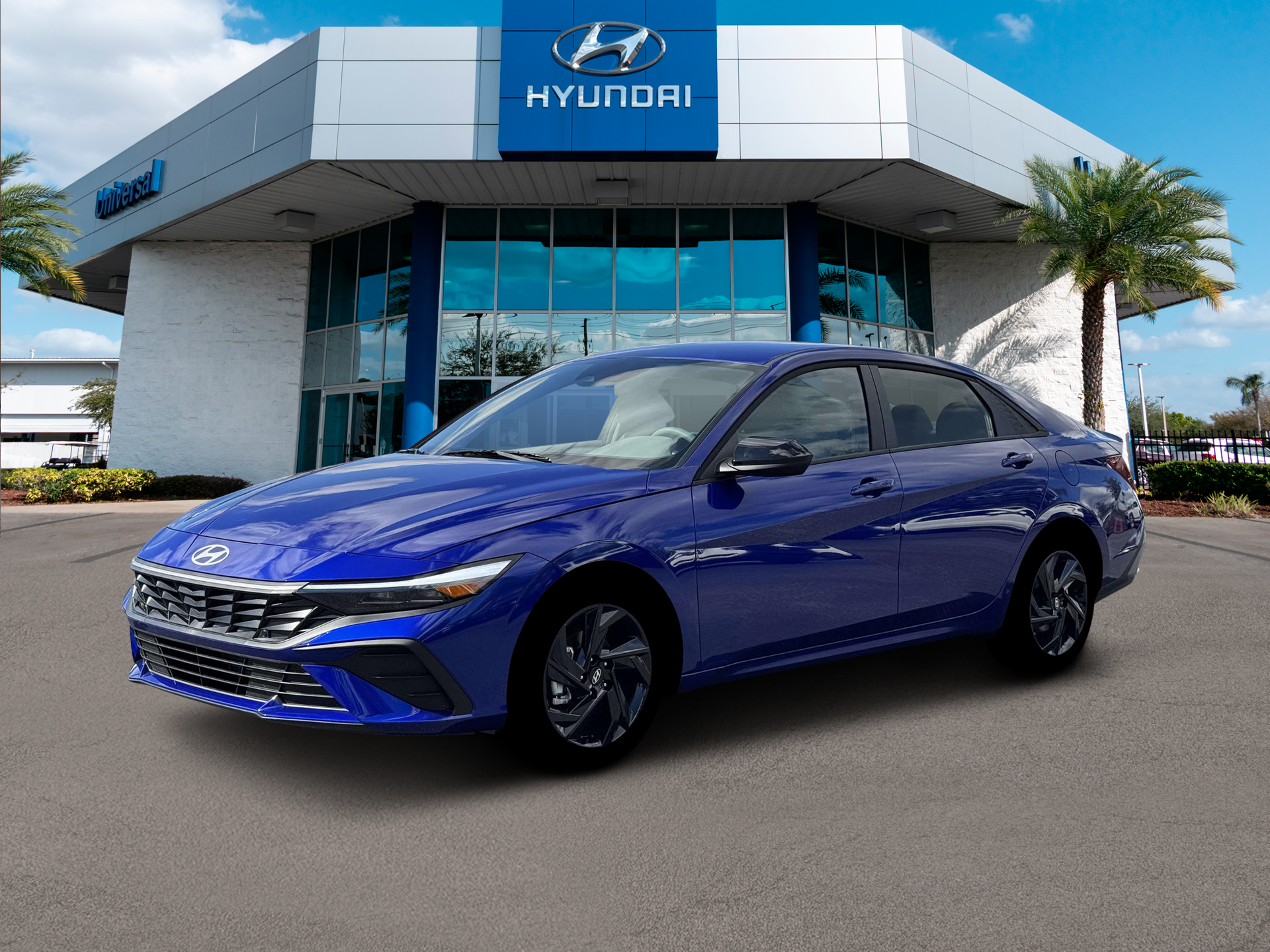 New 2026 Blue Hyundai SEL Sport image 2