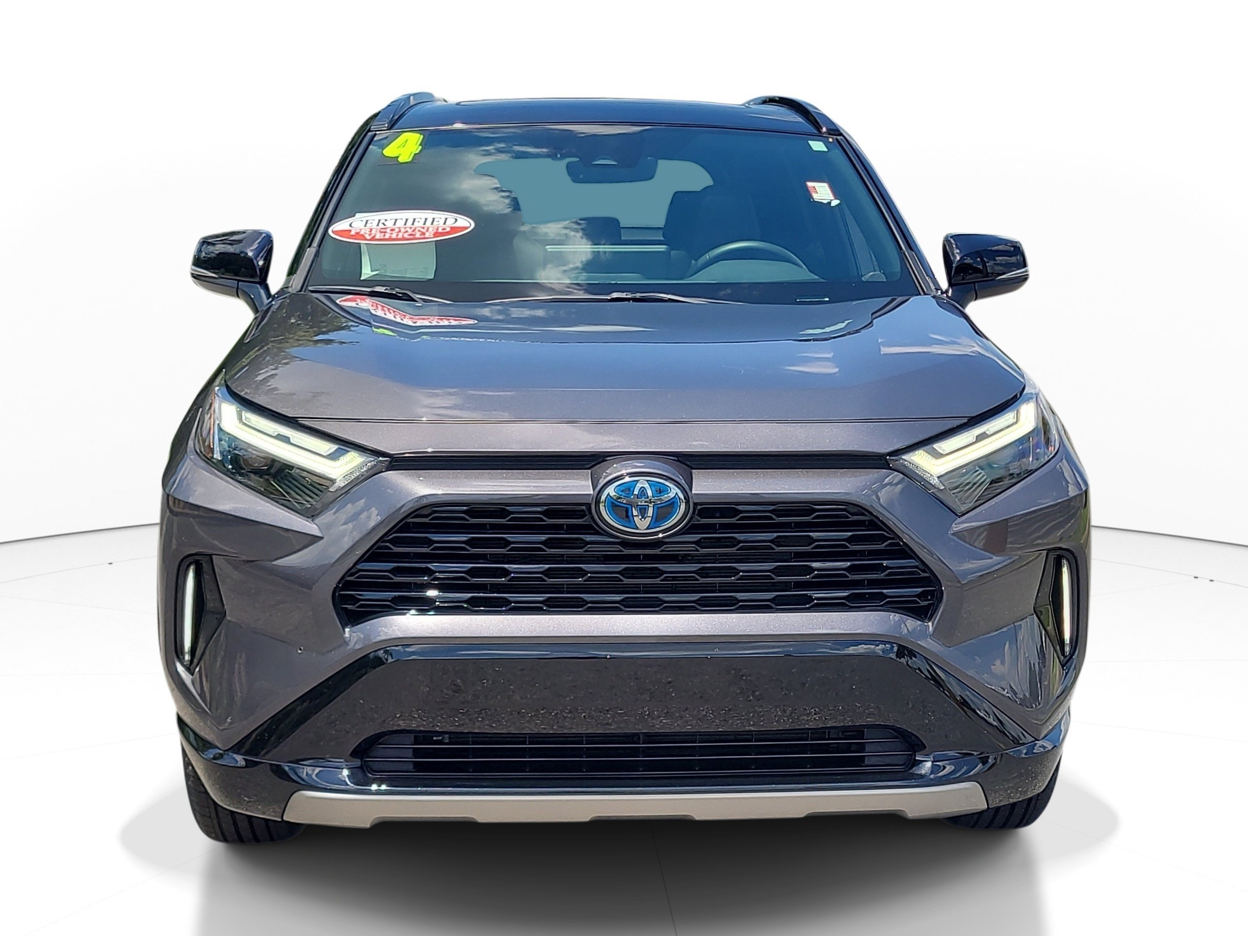 Used 2024 Magnetic Gray Metallic/Midnight Black Metallic Toyota Hybrid XSE image 2