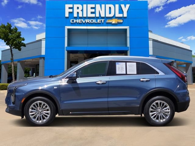 Used 2025 Deep Sea Metallic Cadillac Premium Luxury image 3