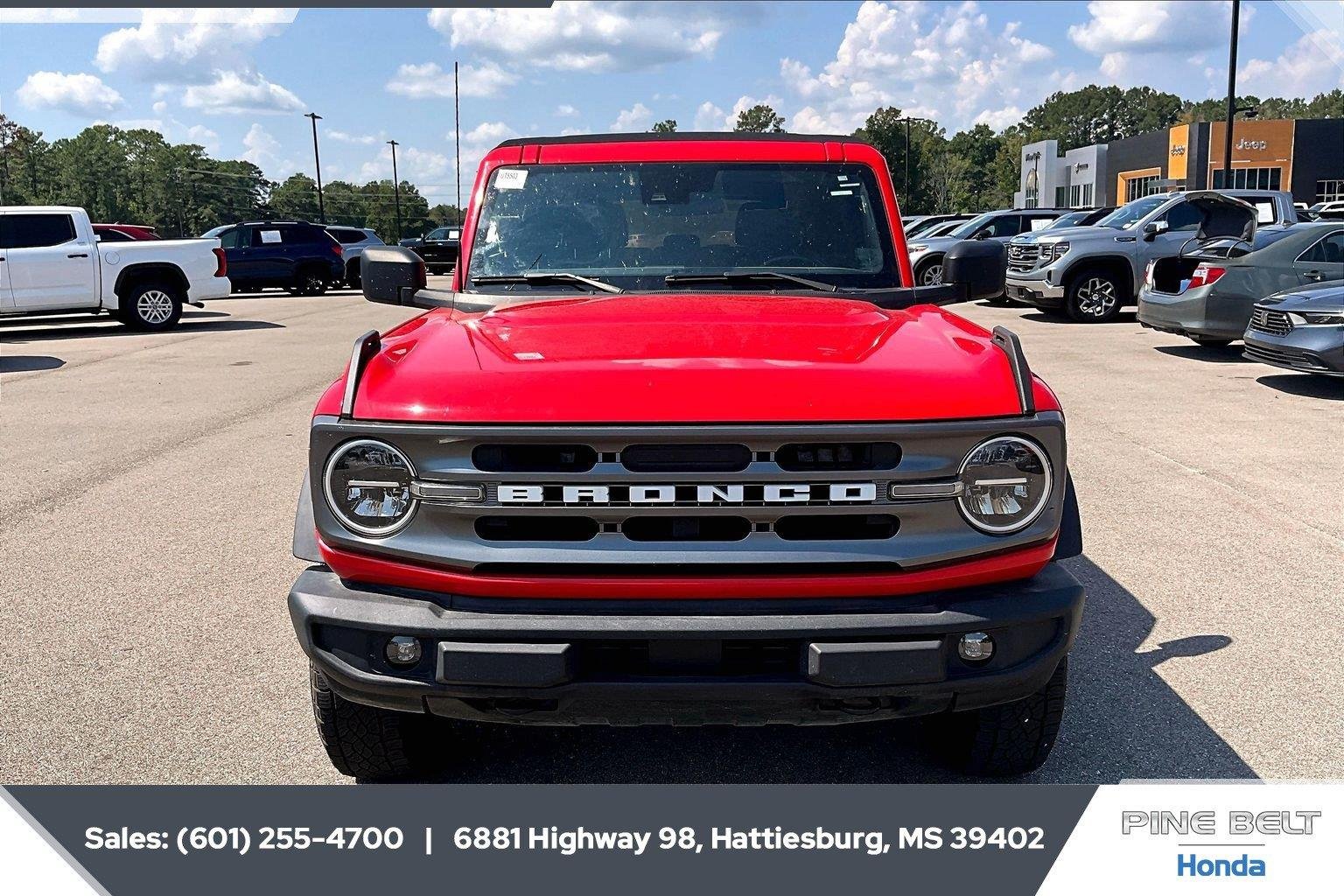 Used 2021 Race Red Ford Big Bend image 5