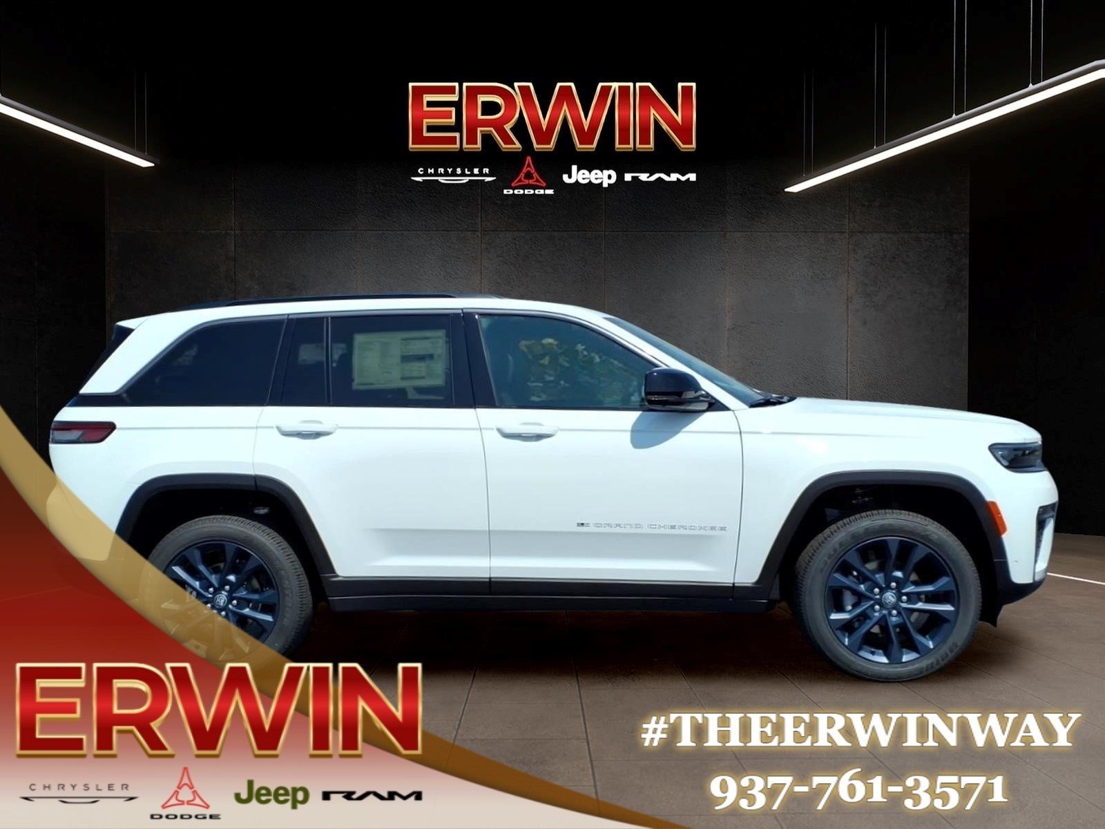 New 2026 Bright White Clear-Coat Exterior Paint Jeep Limited image 6