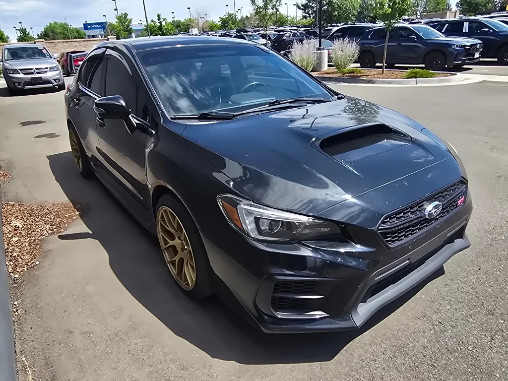 Used 2021 Crystal Black Silica Subaru STI image 16