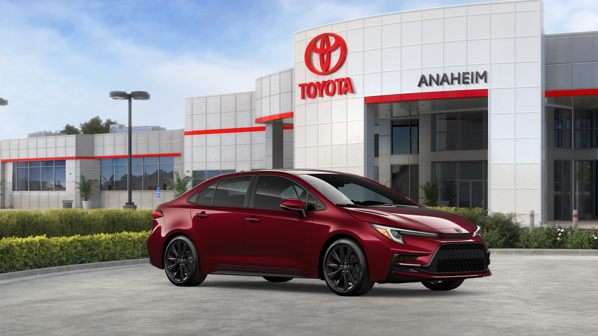 New 2027 Ruby Flare Pearl Toyota Hybrid SE image 14