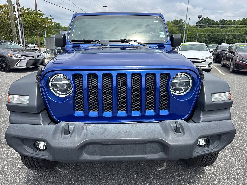 Used 2020 Ocean Blue Metallic Clearcoat Jeep Freedom image 2