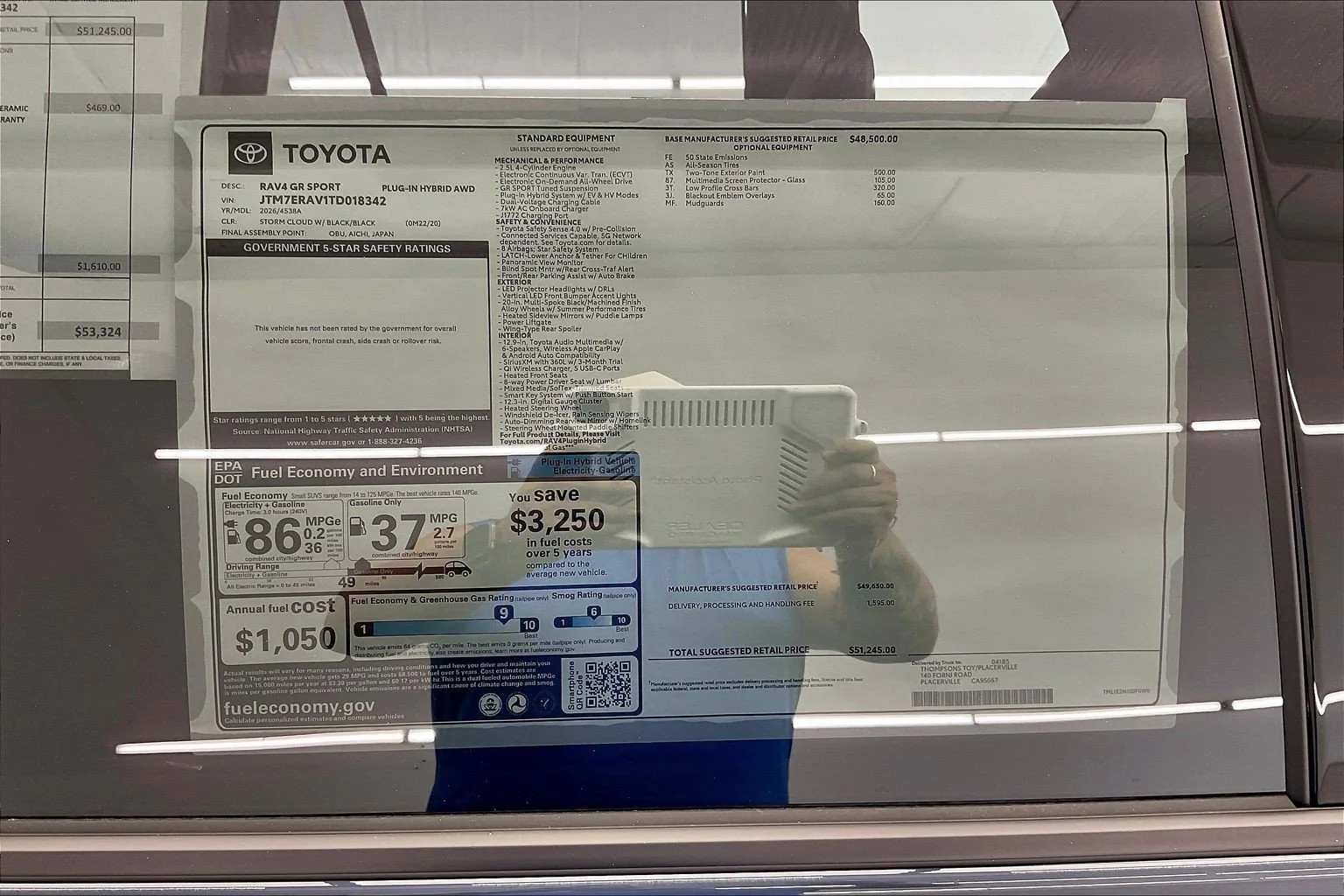 New 2026 Midnight Black Met Toyota GR Sport AWD image 20