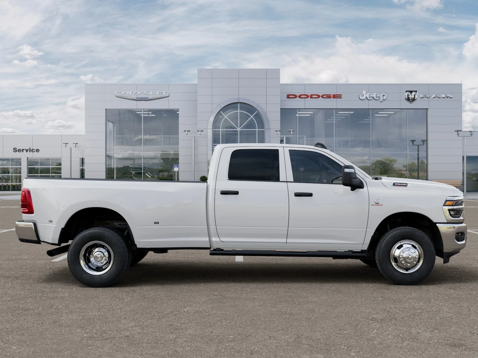 New 2026 Bright White Clear-Coat Exterior Paint RAM Tradesman image 54