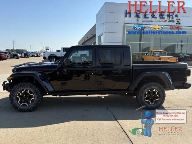 Used 2020 Black Clearcoat Jeep Rubicon image 1