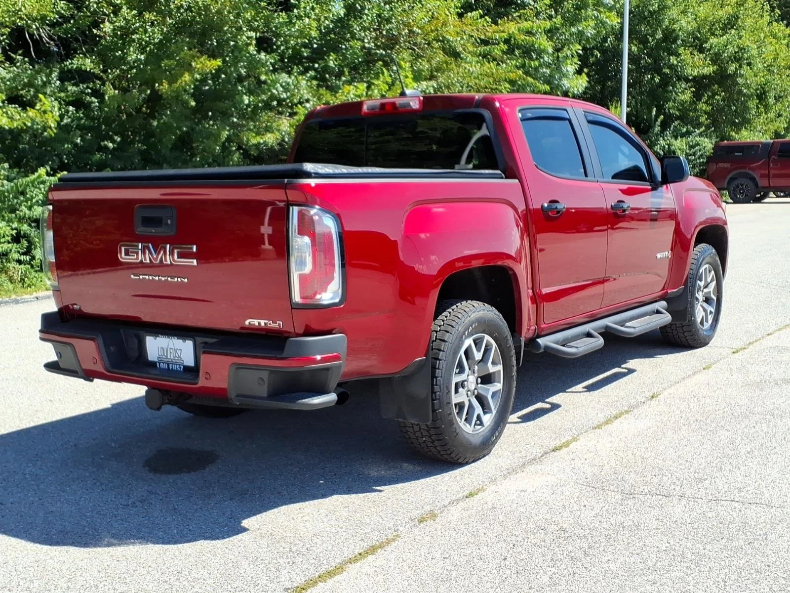 Used 2021 Cayenne Red Tintcoat GMC 4WD AT4 with Leather image 27