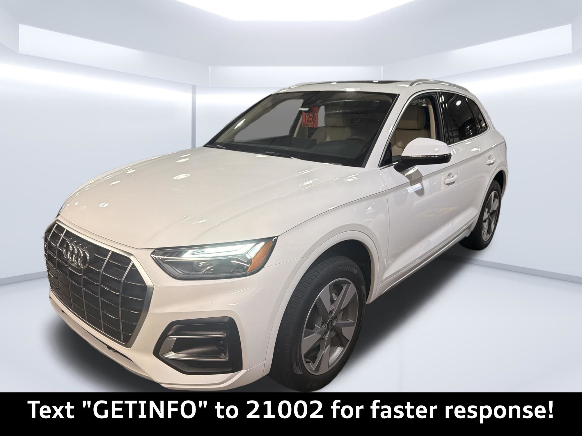 Certified Used 2025 White Audi 40 Premium Plus image 8