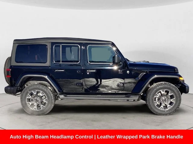 New 2026 Black Clearcoat Jeep 4-DOOR SAHARA image 7