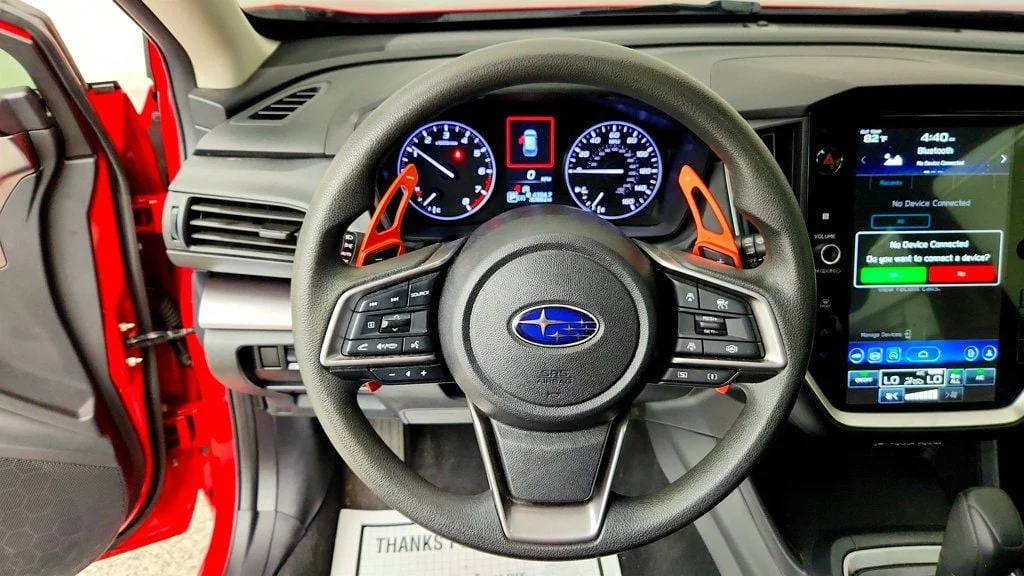 Used 2024 Pure Red Subaru Sport AWD w/ BSD/RCTA, All-Weather & Moonroof Pkg image 14