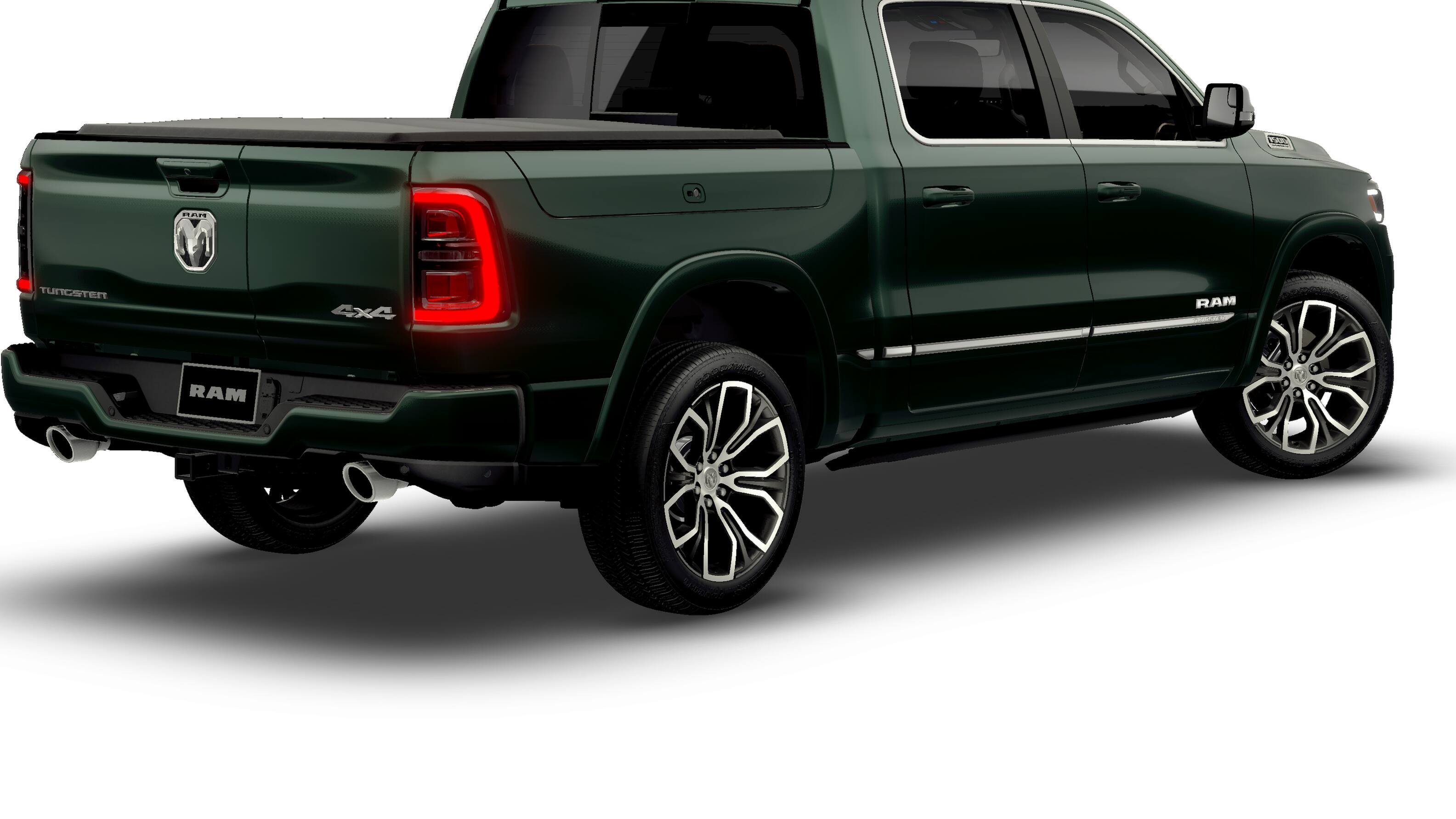 New 2026 Serrano-Green Metallic Exterior Paint RAM Tungsten image 2