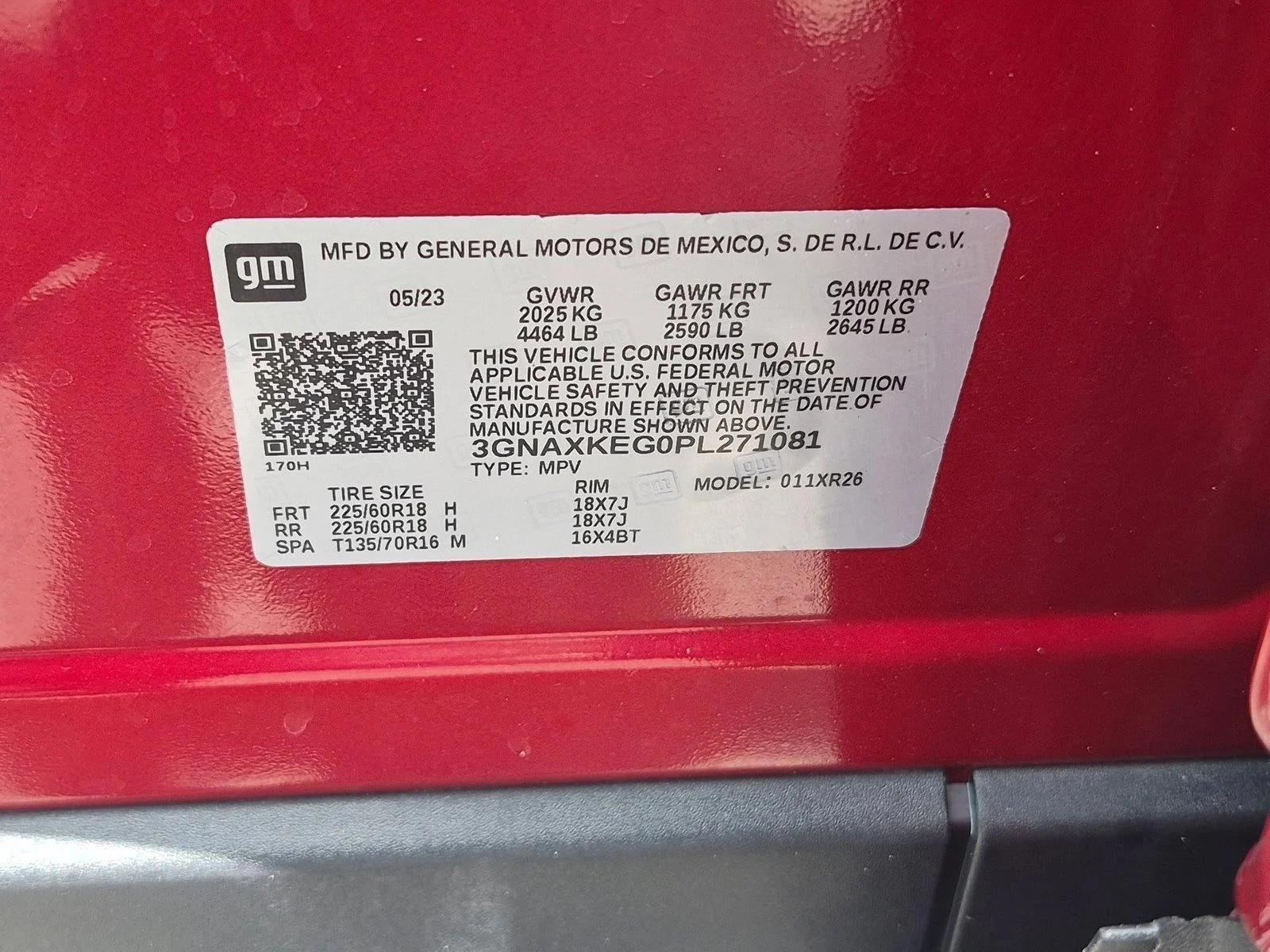 Used 2023 Radiant Red Tintcoat Chevrolet LT image 24