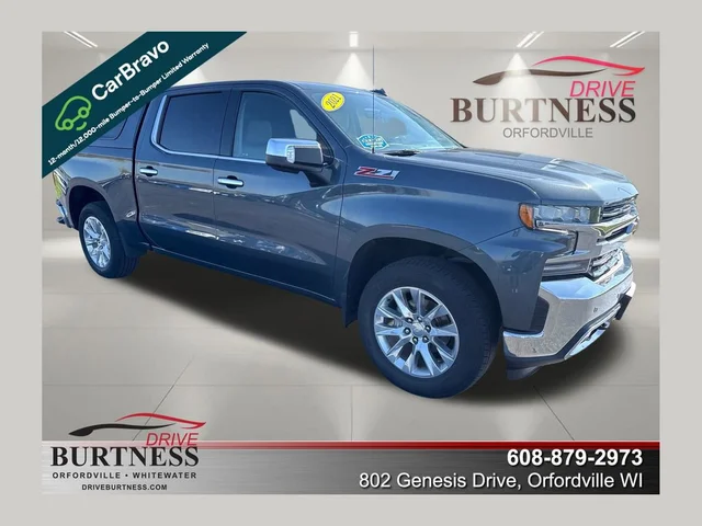 Certified Pre-Owned 2021 Chevrolet Silverado 1500 LTZ Four Wheel Drive Crew Cab